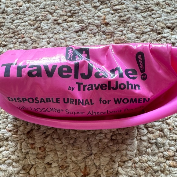NEW 3pk Travel John Women’s Emergency Travel Urinal - Hiking, Camping or Car! - Picture 8 of 9